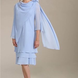 Ursula of Switzerland French Blue Formal Dress
